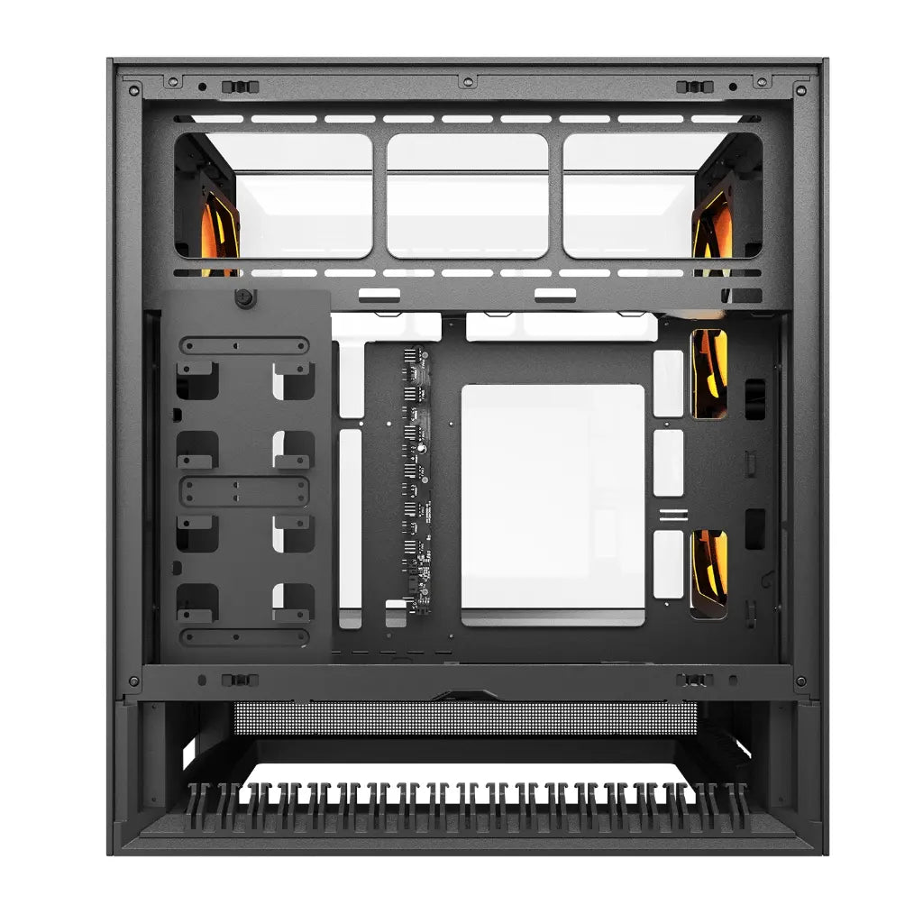 Cougar OmnyX 3‑Side Tempered Glass Mid Tower Panoramic Computer Case with Quad 160mm PWM Fans-tpstech.in