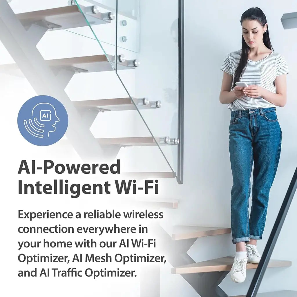 M30 Ai Router D-Link M30 AX3000 WiFi 6 Smart Mesh Router – 3 Gbps & AI Coverage ...