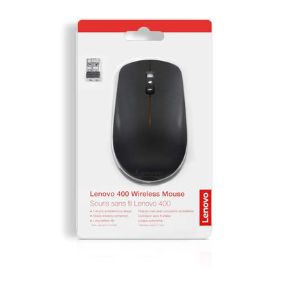 Lenovo 400 1200 DPI Wireless Mouse with 2.4GHz Nano USB Receiver-tpstech.in