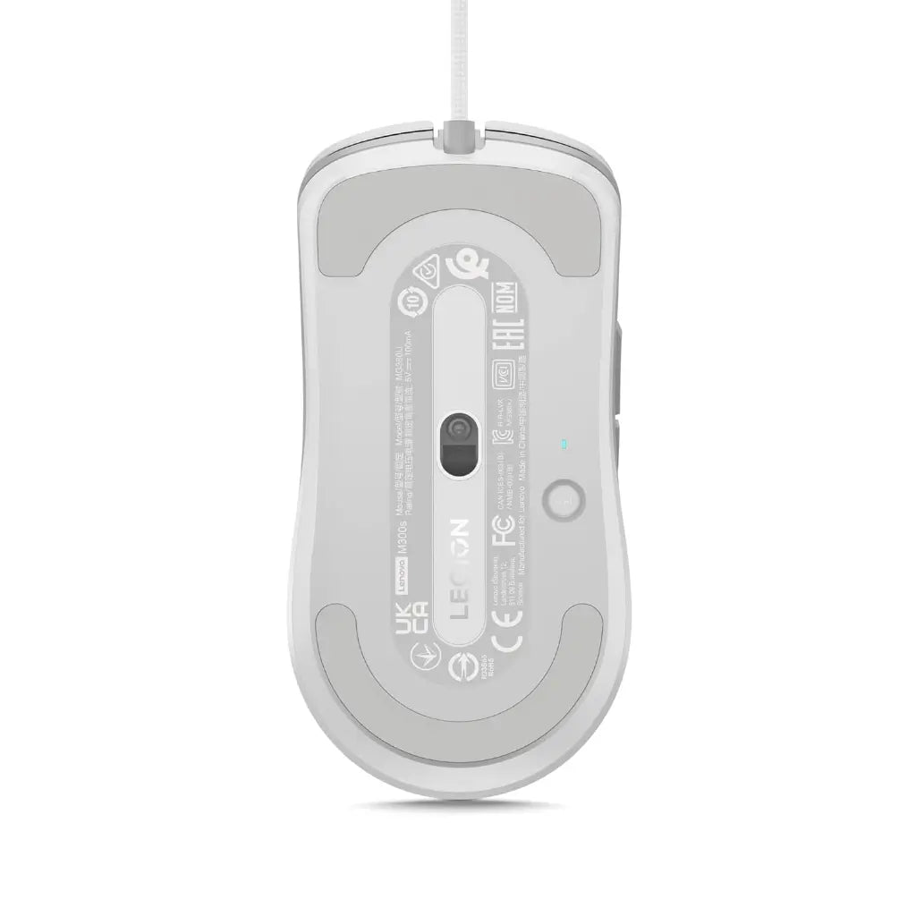 Lenovo Legion M300s 8000 DPI RGB Gaming Mouse - Glacier White-tpstech.in