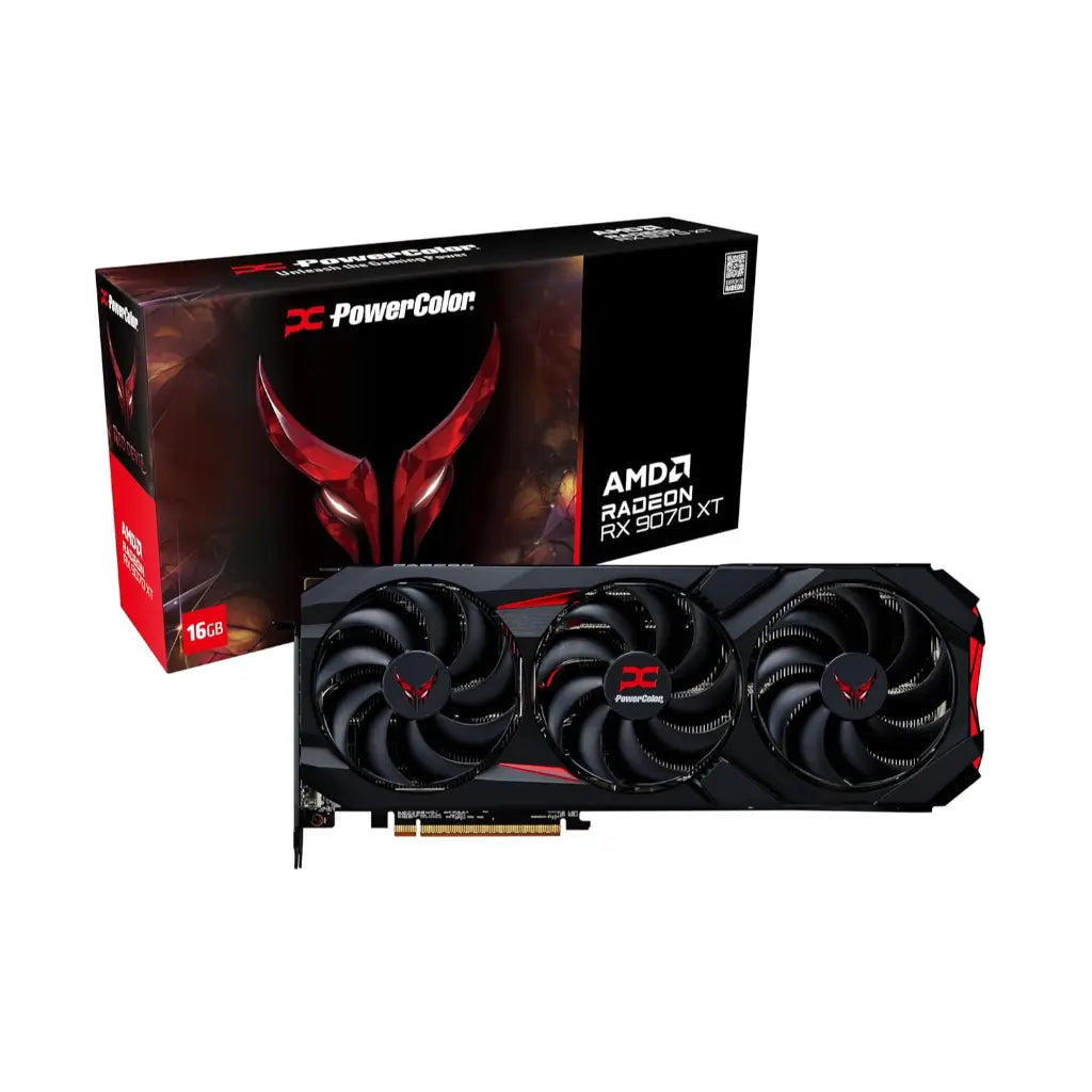 PowerColor Red Devil Radeon RX 9070 XT 16GB GDDR6 Graphics Card-tpstech.in