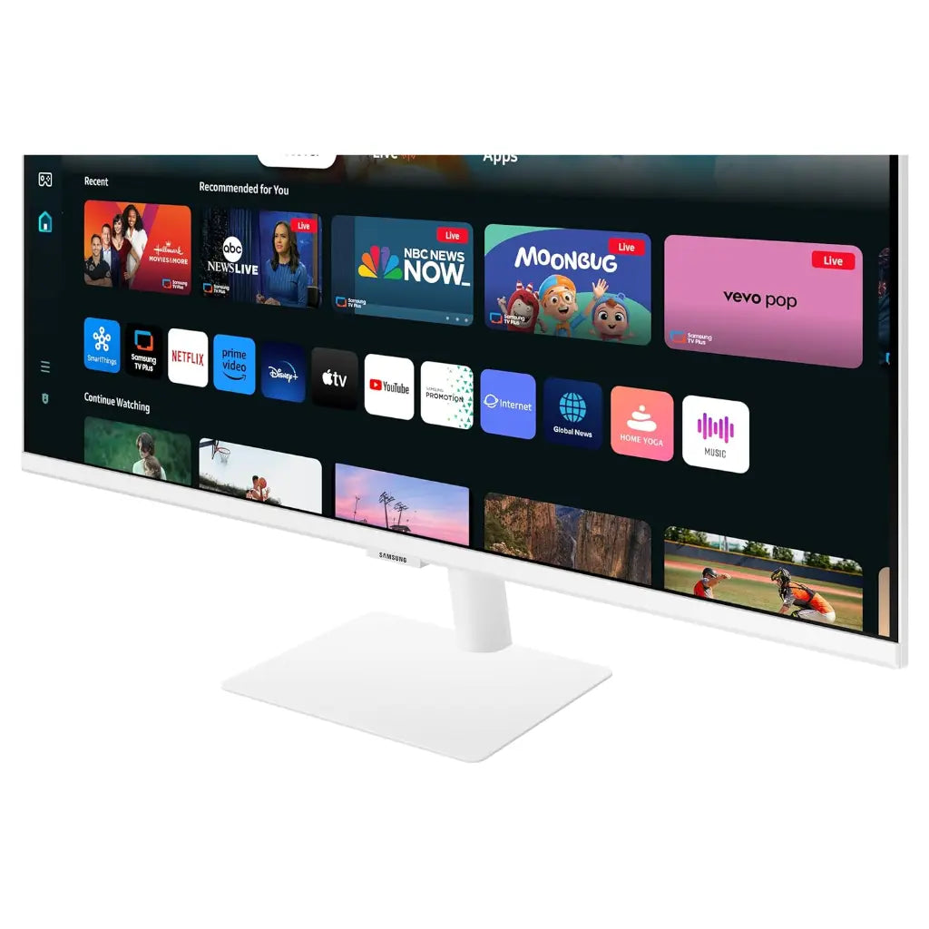 Samsung 32" 60 Hz M5 FHD Smart Monitor with Smart TV experience Built‑in Speakers-tpstech.in