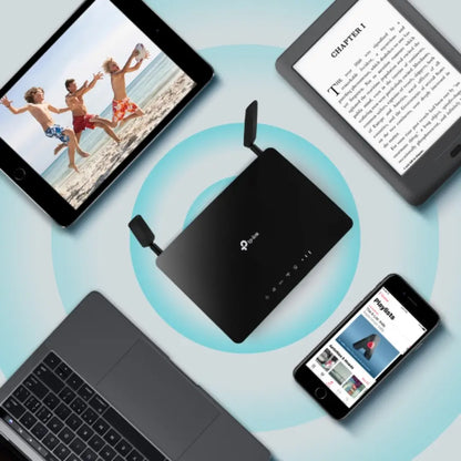 TP-Link Archer MR600 V3 4G+ Cat6 AC1200 Wireless Dual Band Gigabit Router-tpstech.in