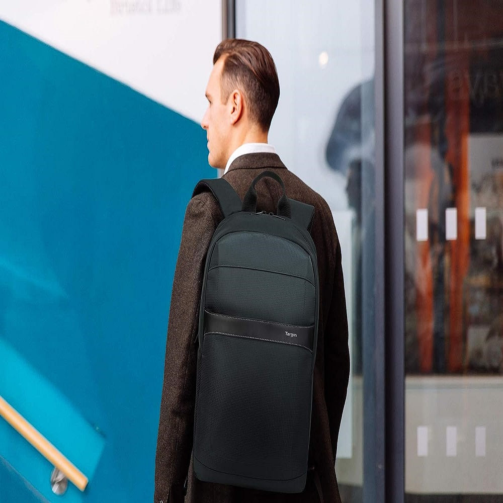 Targus Geolite Advanced 12.5-15.6" Ocean Laptop Backpack - Slate Grey