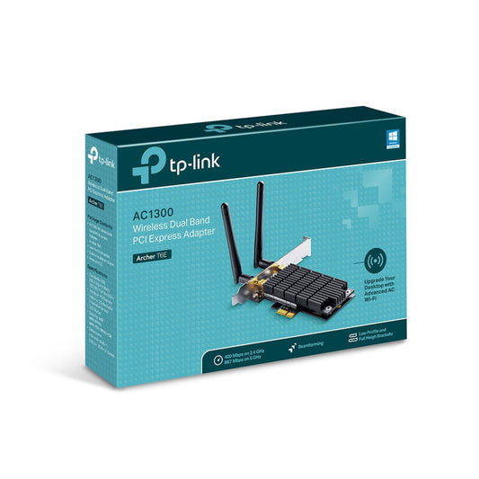 TP-Link Archer T6E AC1300 Wireless Dual Band PCI Express Adapter