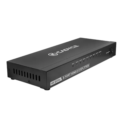 Cadyce CA-8HDSP 1 x 8 HDMI Splitter with 4K Support - Black