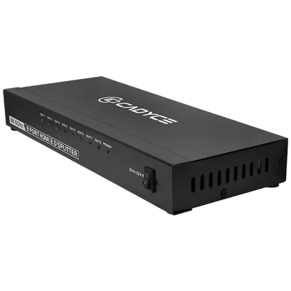 Cadyce CA-8HDSP 1 x 8 HDMI Splitter with 4K Support - Black