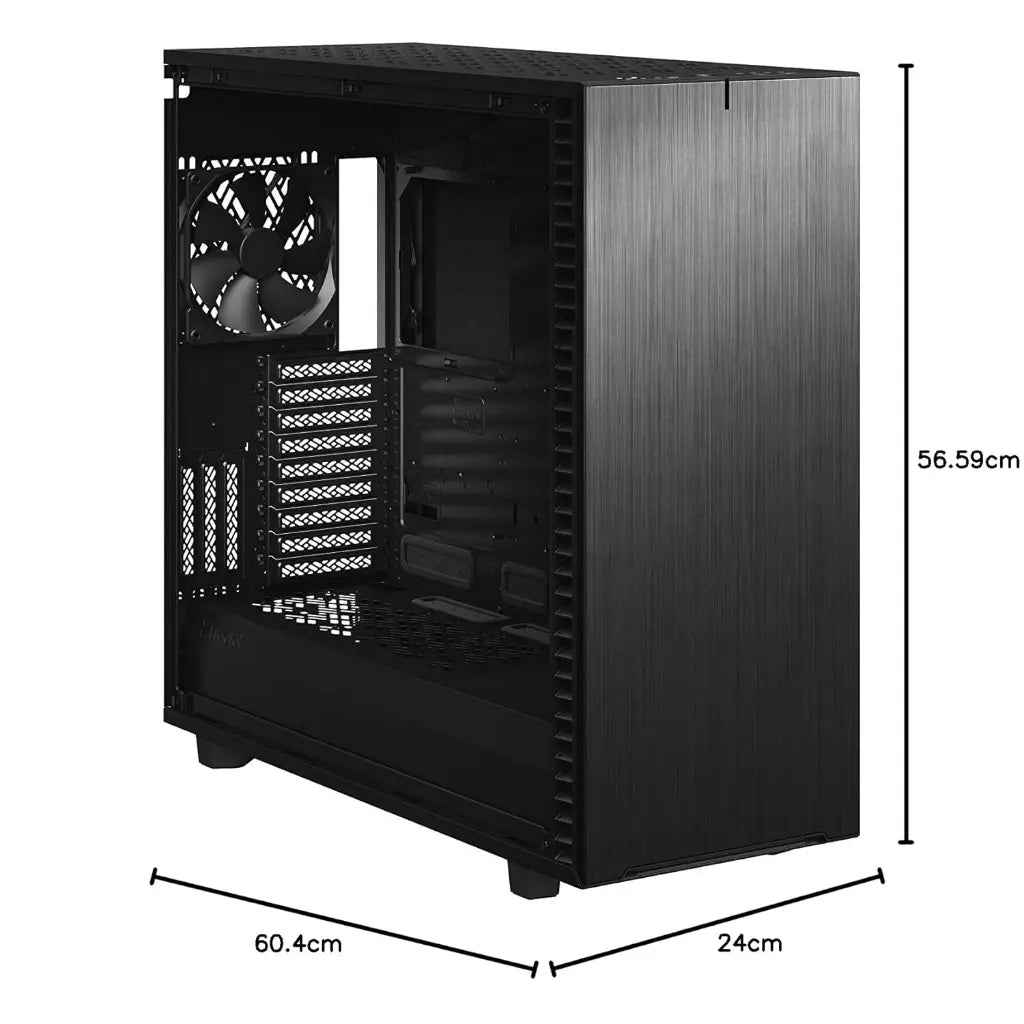 Fractal Design Define 7 XL Full Tower Computer Case with Sound Damping & Modular Interior Support-tpstech.in