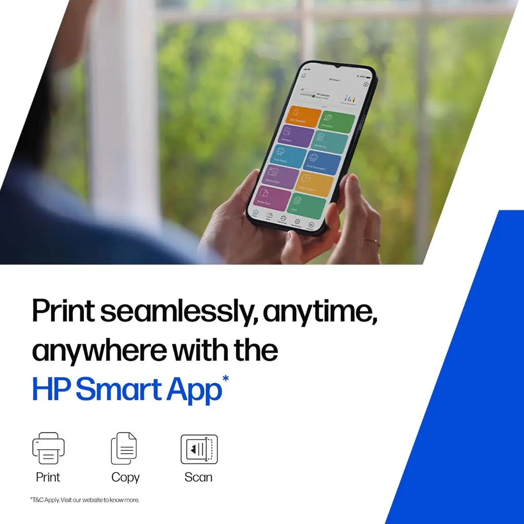 HP DeskJet Ink Advantage 2986 A24J8B Wireless All‑in‑One Thermal Inkjet Printer with Mobile Printing-tpstech.in
