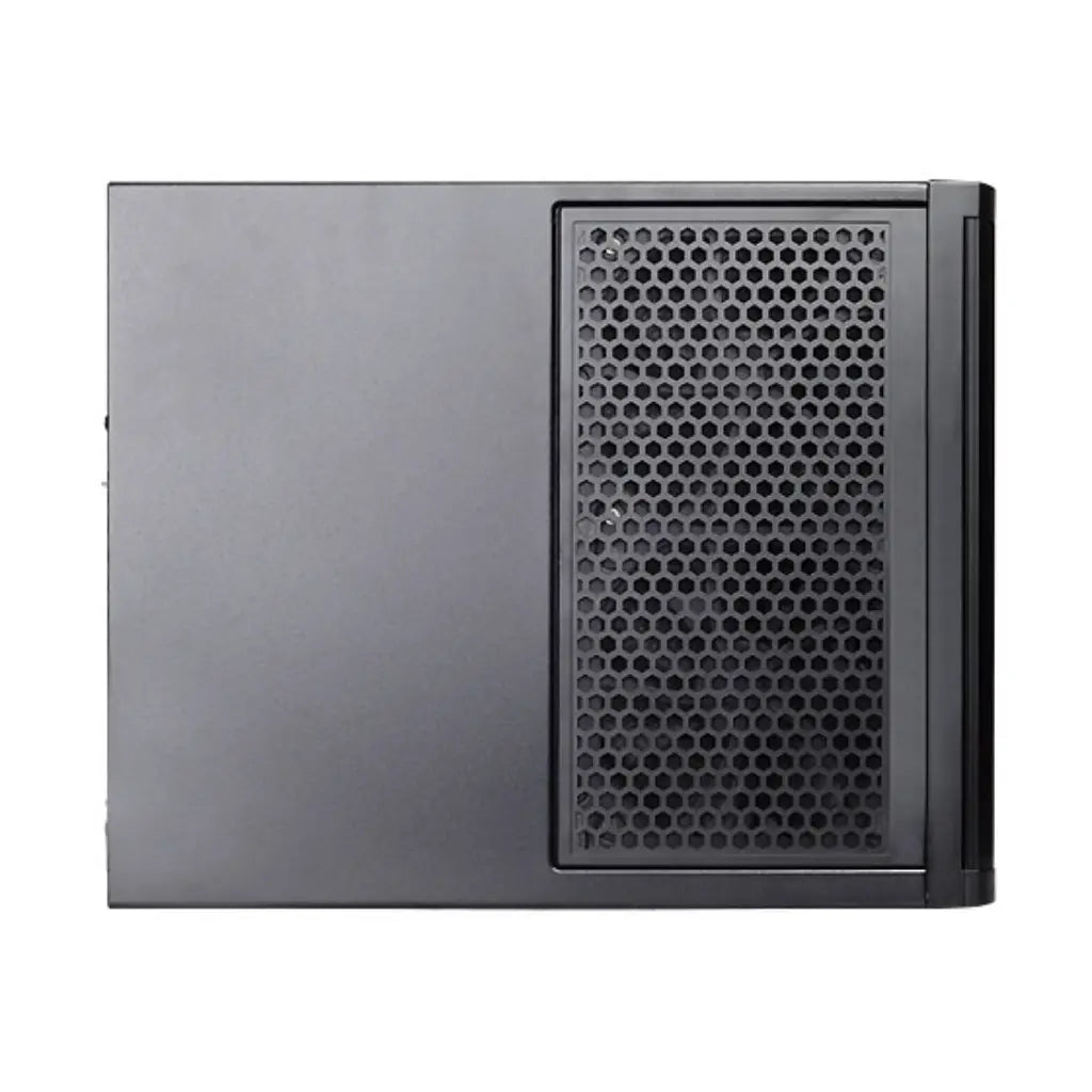 SilverStone DS380 Mini ITX Mini DTX NAS Cabinet with 8 Hot Swap Bays USB 3.0 Black-tpstech.in