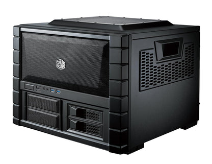 Cooler Master HAF XB II EVO HTPC ATX Mini Tower Computer Cabinet with Pre Installed Fans - Black