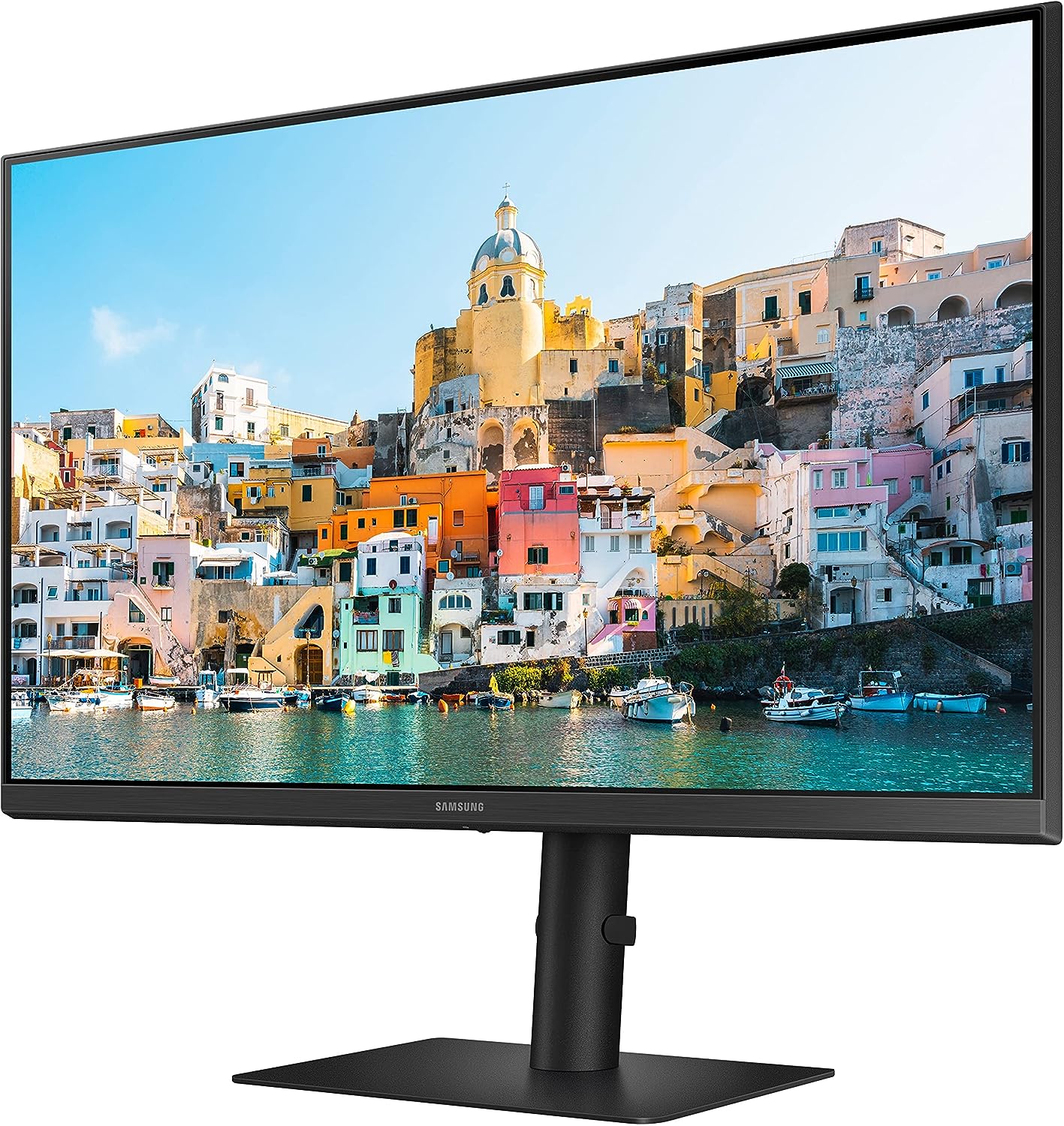Samsung 24 inch Flat Monitor With USB type-C and Ergonomic Design (S24A400UJW)