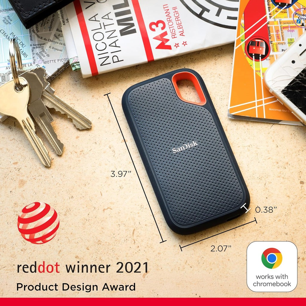 SanDisk E61 1TB Portable 1050MB/s External Solid-State Drive