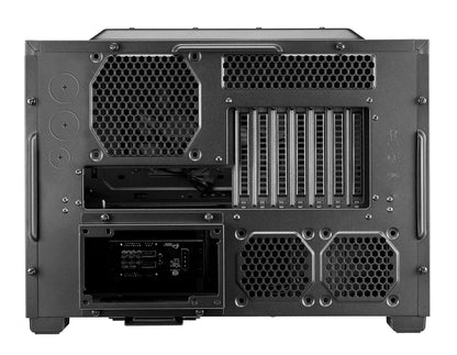 Cooler Master HAF XB II EVO HTPC ATX Mini Tower Computer Cabinet with Pre Installed Fans - Black
