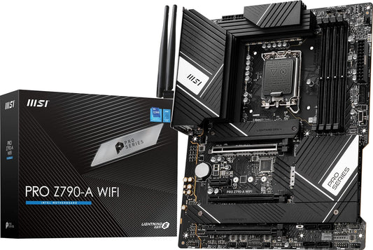 MSI PRO Z790-A WiFi Intel Chipset LGA1700 DDR5 ATX Gaming Motherboard