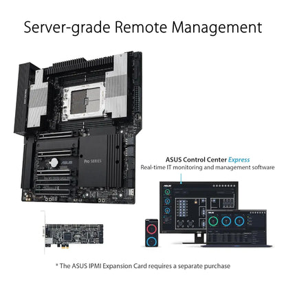 ASUS PRO WS TRX50-SAGE WIFI AMD TRX50 Chipset sTR5 Socket DDR5 CEB Workstation Motherboard-tpstech.in