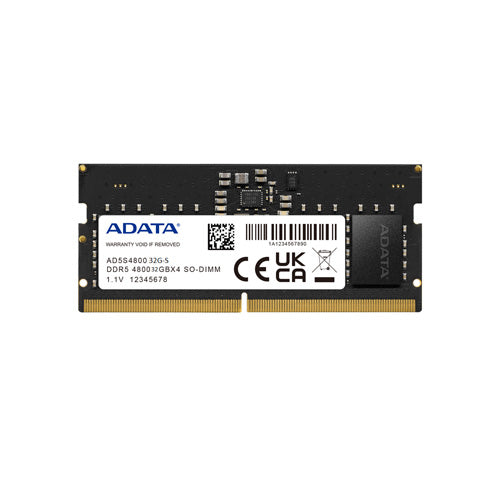 ADATA 32GB DDR5 4800MHz CL40 SO-DIMM Laptop Memory - tpstech.in