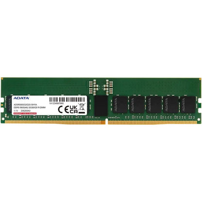 ADATA DDR5 16GB RAM 5600 MHz CL46 1Rx8 288 Pin RDIMM ECC Registered Server Workstation Memory-tpstech.in