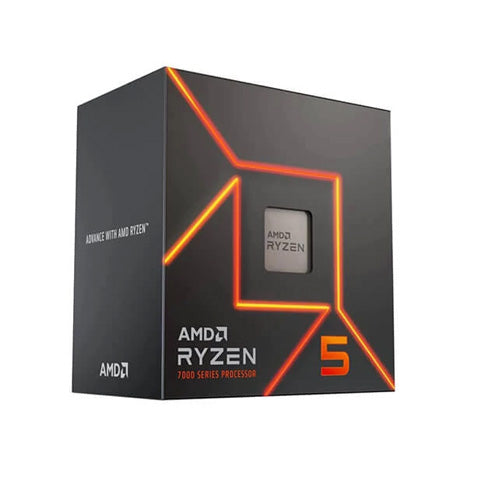 AMD Ryzen 5 7600 6 Cores 12 Threads 5.1GHz 38MB Cache AM5 Socket Radeon Graphics Desktop Processor