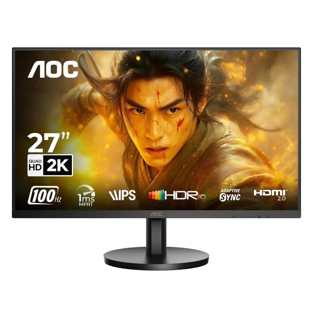 AOC Q27B3S2 27" 100Hz 1ms QHD IPS Monitor with Adaptive Sync HDR10-tpstech.in