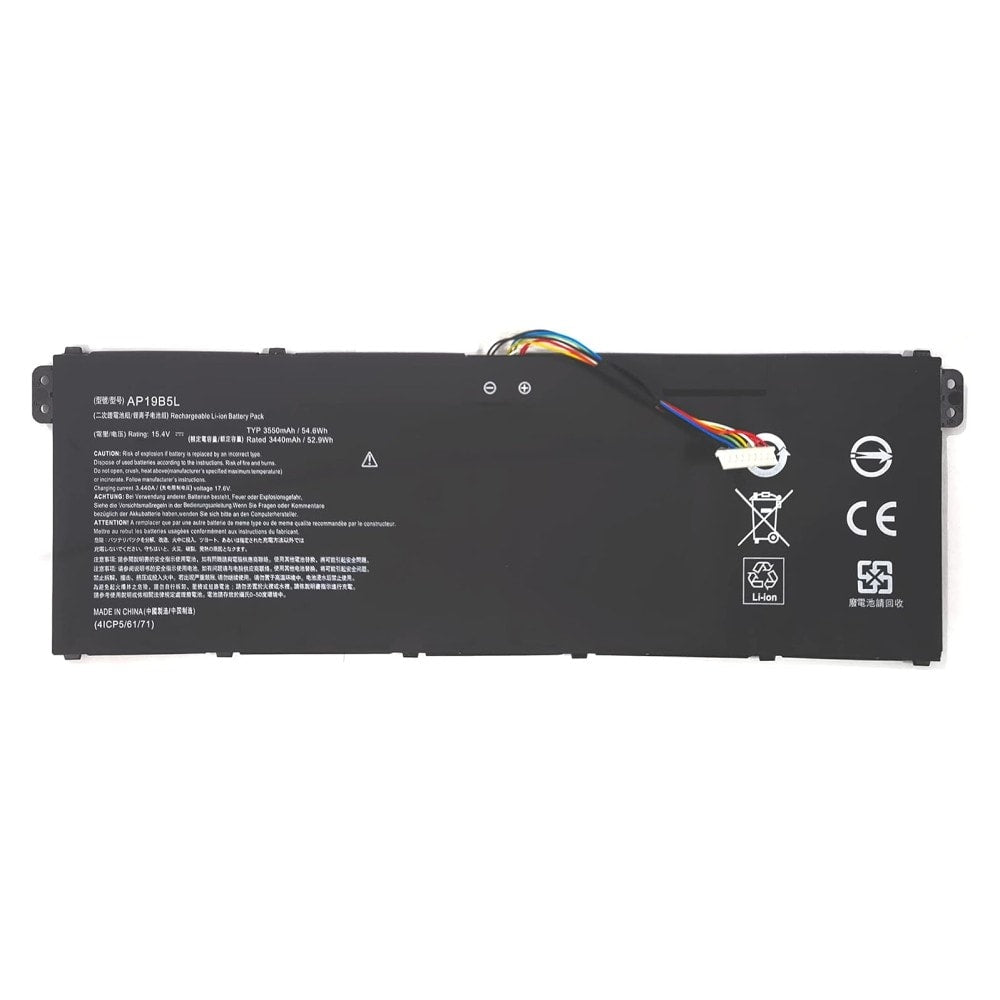 Acer AP19B5L Original OEM 3400mAh 4 Cell Laptop Battery