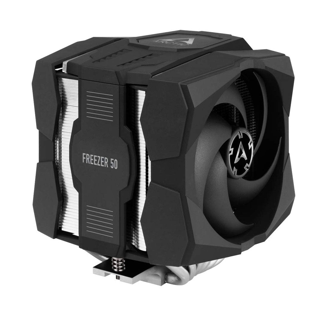[RePacked] ARCTIC Freezer 50 Dual Tower CPU Air Cooler with A-RGB and Twin Fans