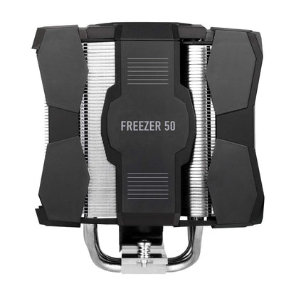 [RePacked] ARCTIC Freezer 50 Dual Tower CPU Air Cooler with A-RGB and Twin Fans