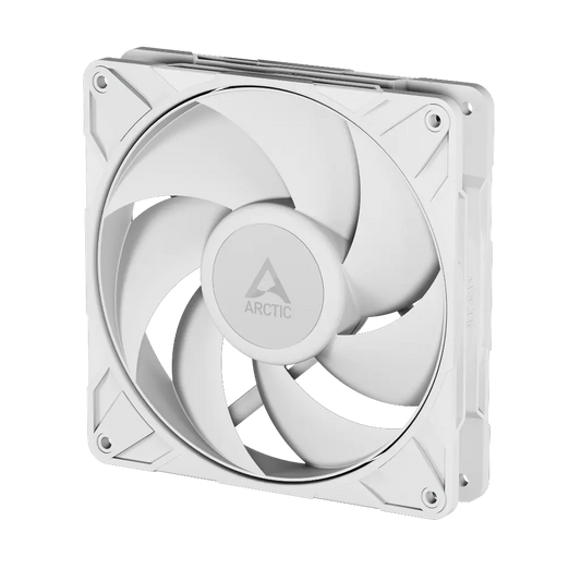 ARCTIC P14 Pro PST 140mm PWM Cabinet Fan - White-tpstech.in
