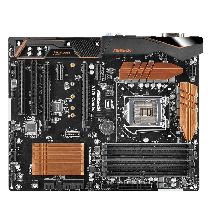 [RePacked] ASRock H170 Combo Intel H170 LGA 1151 ATX Motherboard