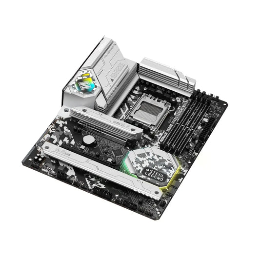 ASRock B650E Steel Legend Wi-Fi AMD AM5 DDR5 7600+ OC ATX Motherboard-tpstech.in