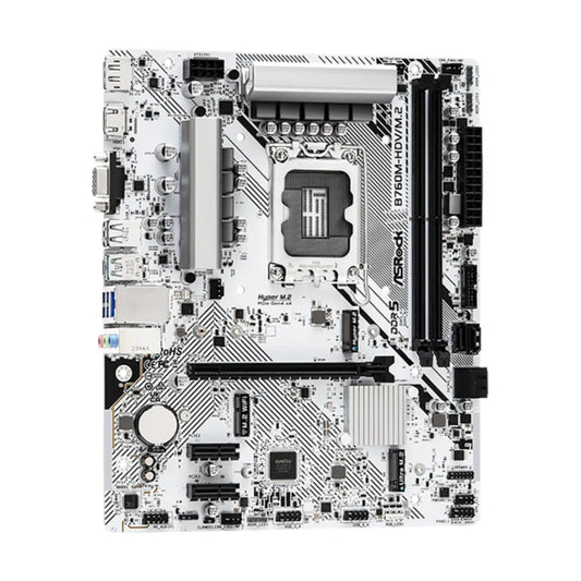 ASRock B760M-HDV/M.2 Intel B760 LGA1700 DDR5 Micro ATX Motherboard-tpstech.in