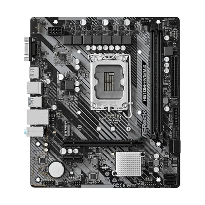 ASRock H610M-HVS/M.2 R2.0 DDR4  Intel LGA 1700 Micro ATX Motherboard-tpstech.in