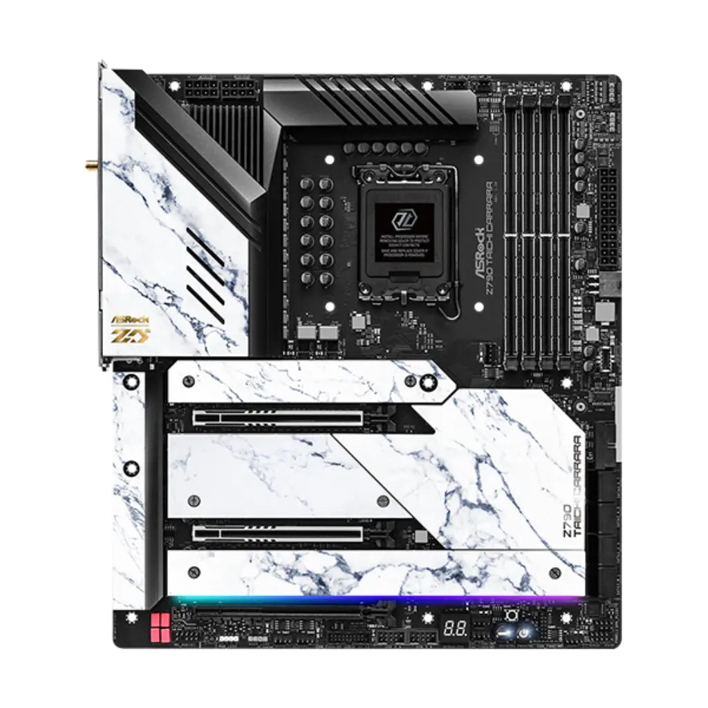 ASRock Z790 Taichi Carrara Wi-Fi Intel Z790 LGA 1700 DDR5 E-ATX Motherboard-tpstech.in