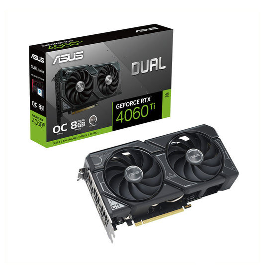 ASUS Dual GeForce RTX 4060 Ti OC Edition 8GB GDDR6 128-Bit Graphics Card
