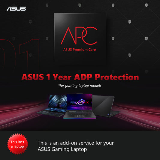 ASUS Premium Care 1 Year Accidental Damage Protection ADP for ASUS ROG Flow Laptops - NOT A LAPTOP