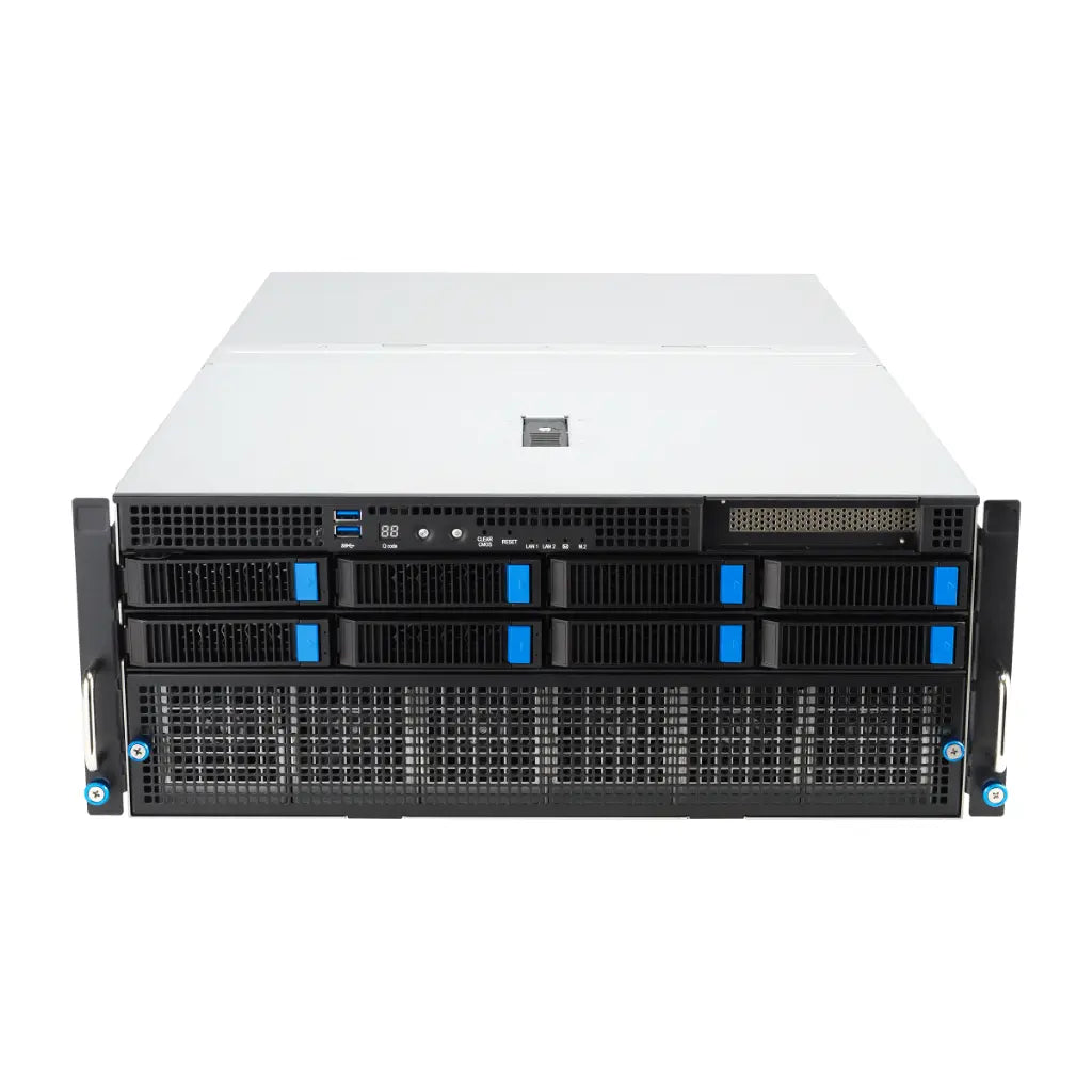 ASUS ESC8000A‑E12 Dual AMD EPYC 9004 4U GPU Server with 8 Dual‑Slot GPUs-tpstech.in