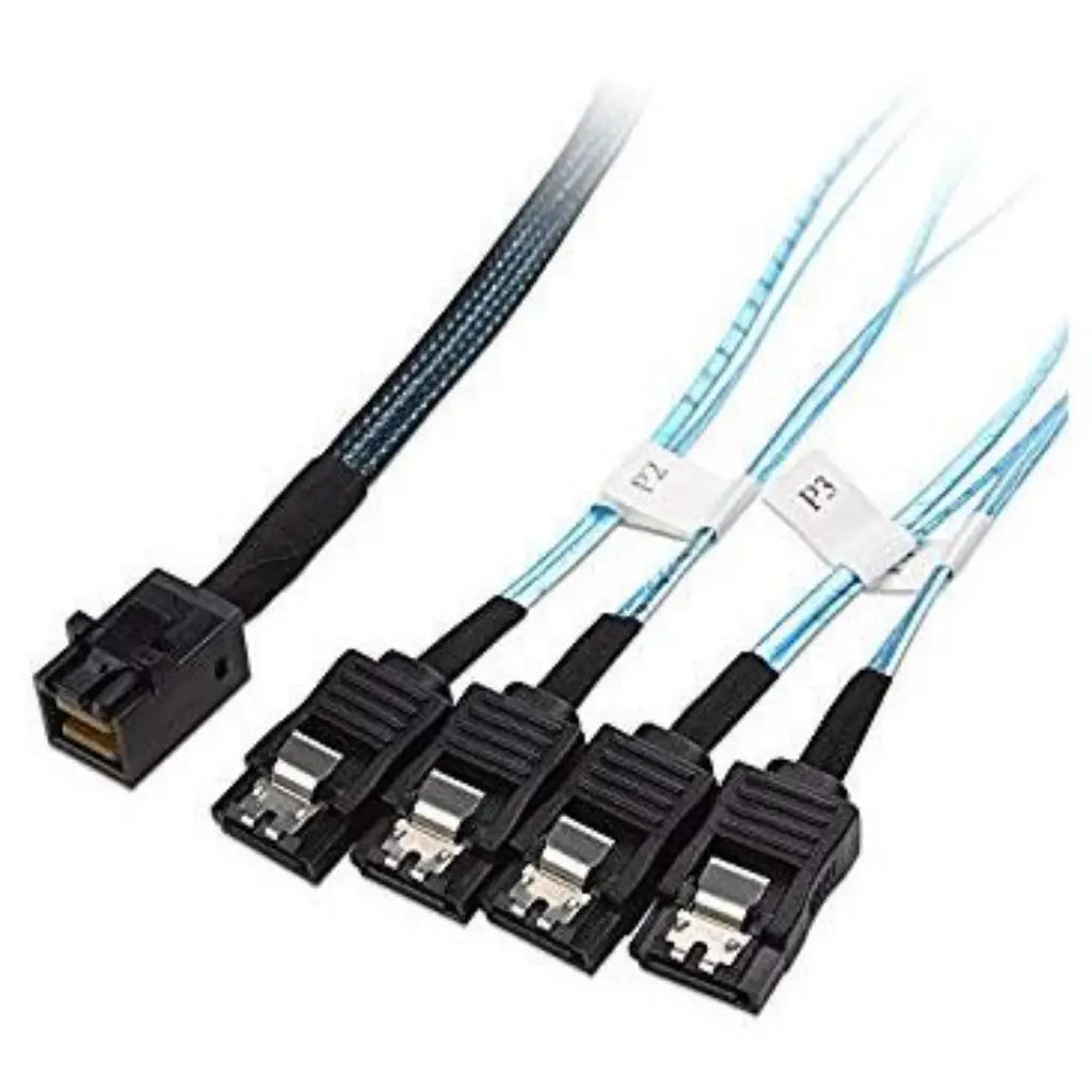 ASUS MiniSAS HD to 4x 7‑Pin SATA 850mm Internal Breakout Cable-tpstech.in