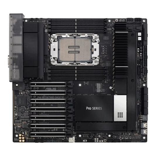 ASUS Pro WS W790E‑SAGE SE W790 LGA4677 EEB DDR5 Workstation Motherboard-tpstech.in