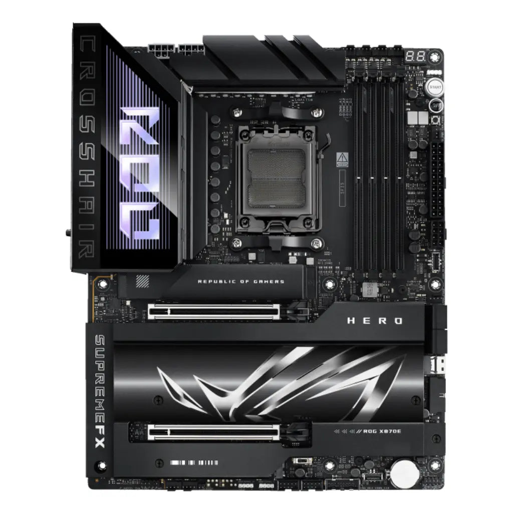 ASUS ROG Crosshair X870E Hero AM5 ATX DDR5 Motherboard with WiFi 7-tpstech.in