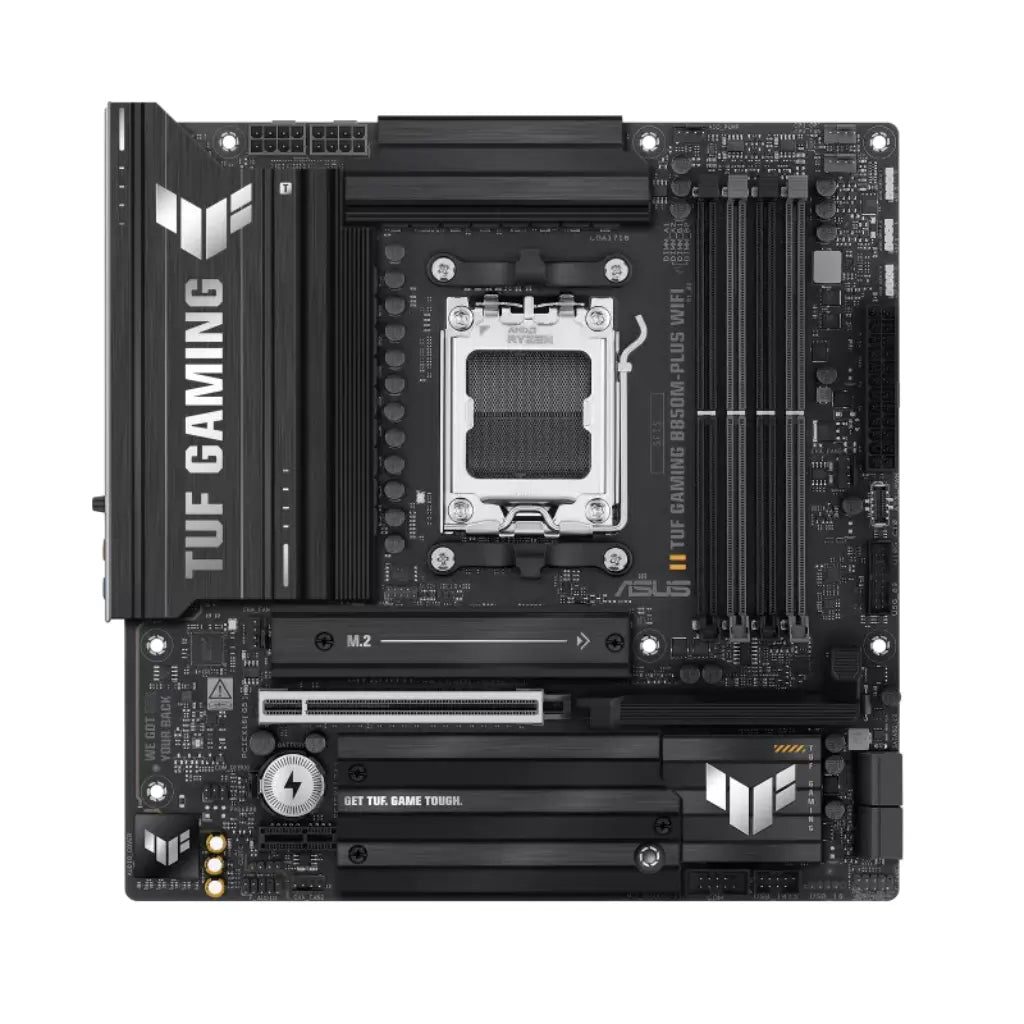 ASUS TUF GAMING B850M-PLUS WIFI B850 AM5 DDR5 Micro-ATX Motherboard with Wi-Fi 6E-tpstech.in