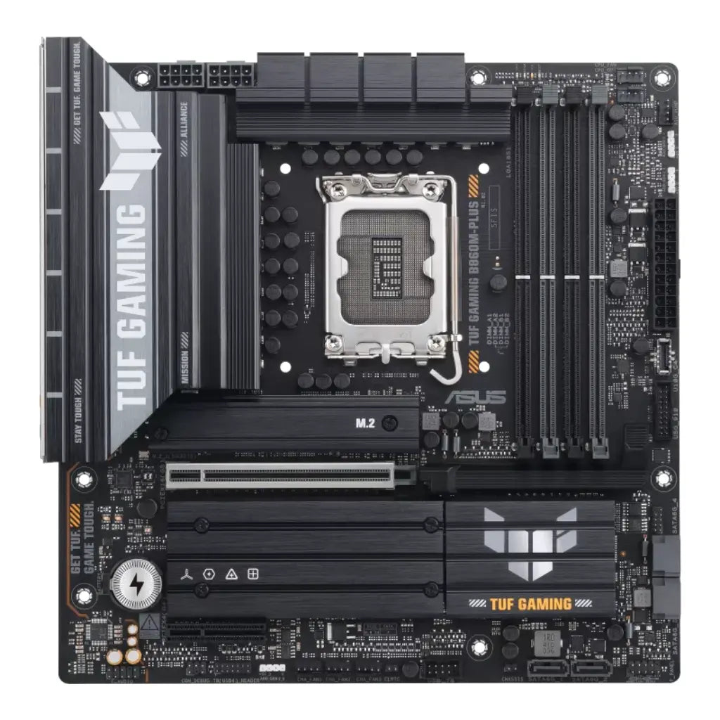 ASUS TUF GAMING B860M‑PLUS B860 LGA1851 DDR5 Micro‑ATX Motherboard-tpstech.in