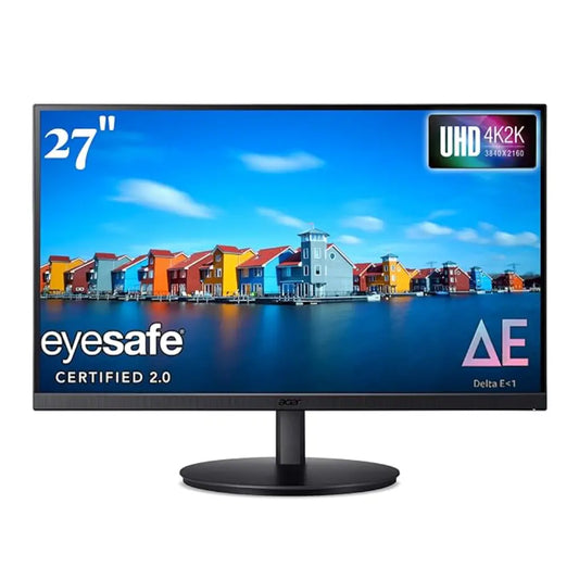 Acer CB272K 27" 60Hz 4ms 4K UHD IPS Monitor HDR10 Built-in Speakers-tpstech.in