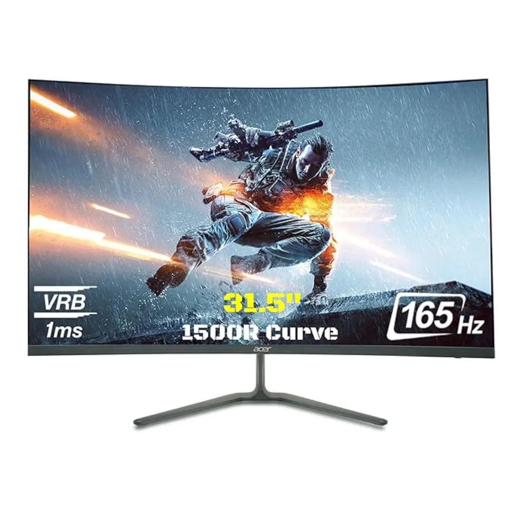 Acer ED320QR 31.5" 165Hz 1ms Full HD VA Panel 1500R Curved Gaming Monitor-tpstech.in