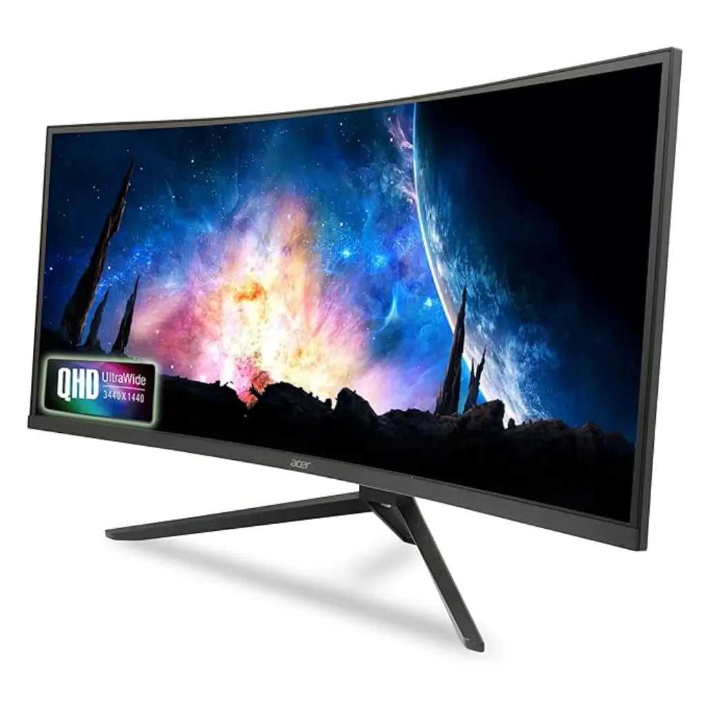 Acer ED343CUR 34" 180Hz 1ms UWQHD Curved Gaming Monitor -tpstech.in