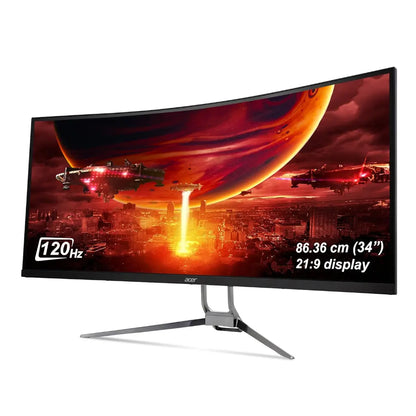 Acer ED343CUR J 34" 120Hz 1ms Curved UWQHD Monitor-tpstech.in
