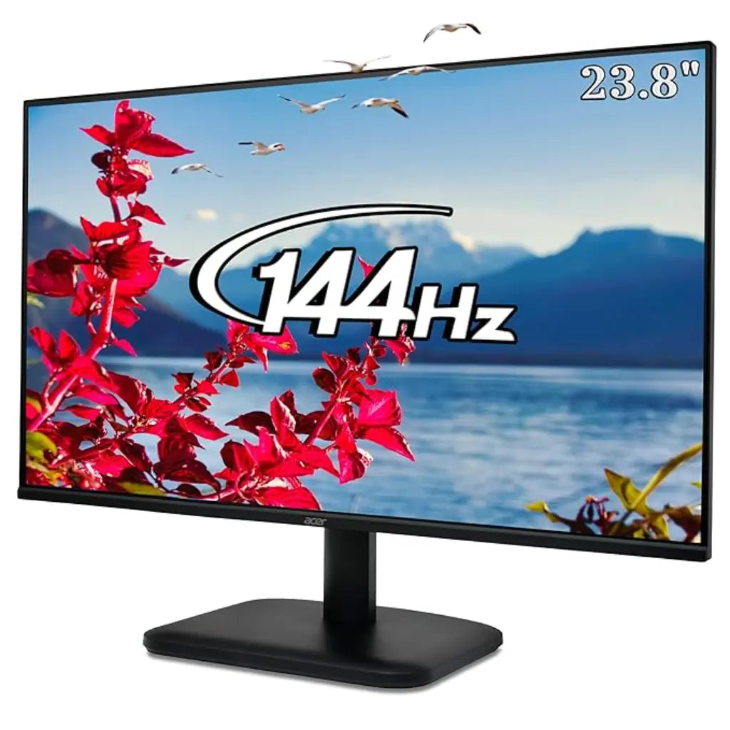 Acer EK240Y P6 23.8" 144Hz 1ms Full HD IPS LED Monitor HDMI & VGA Ports-tpstech.in