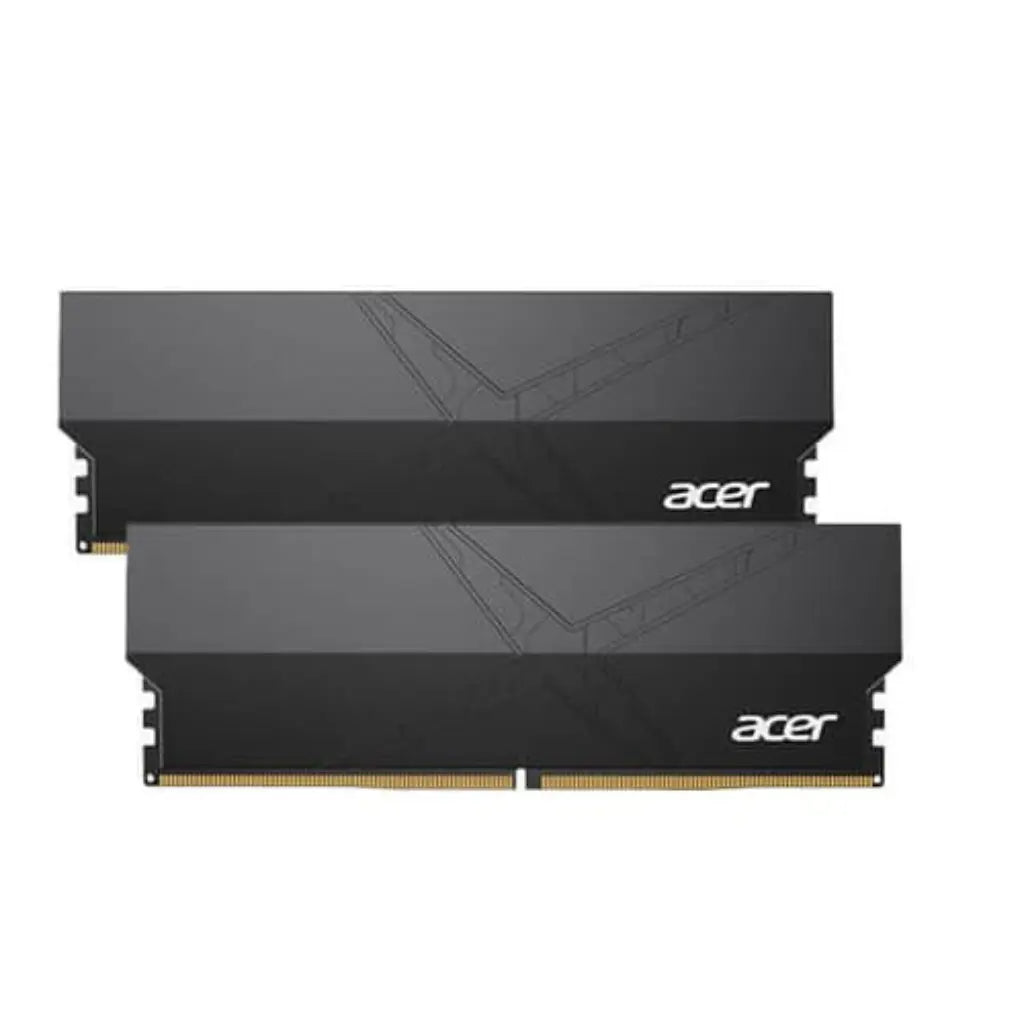 Acer HT200 32GB (16GBx2) DDR5 RAM 6000MHz CL32 288-Pin Desktop Memory – Black-tpstech.in