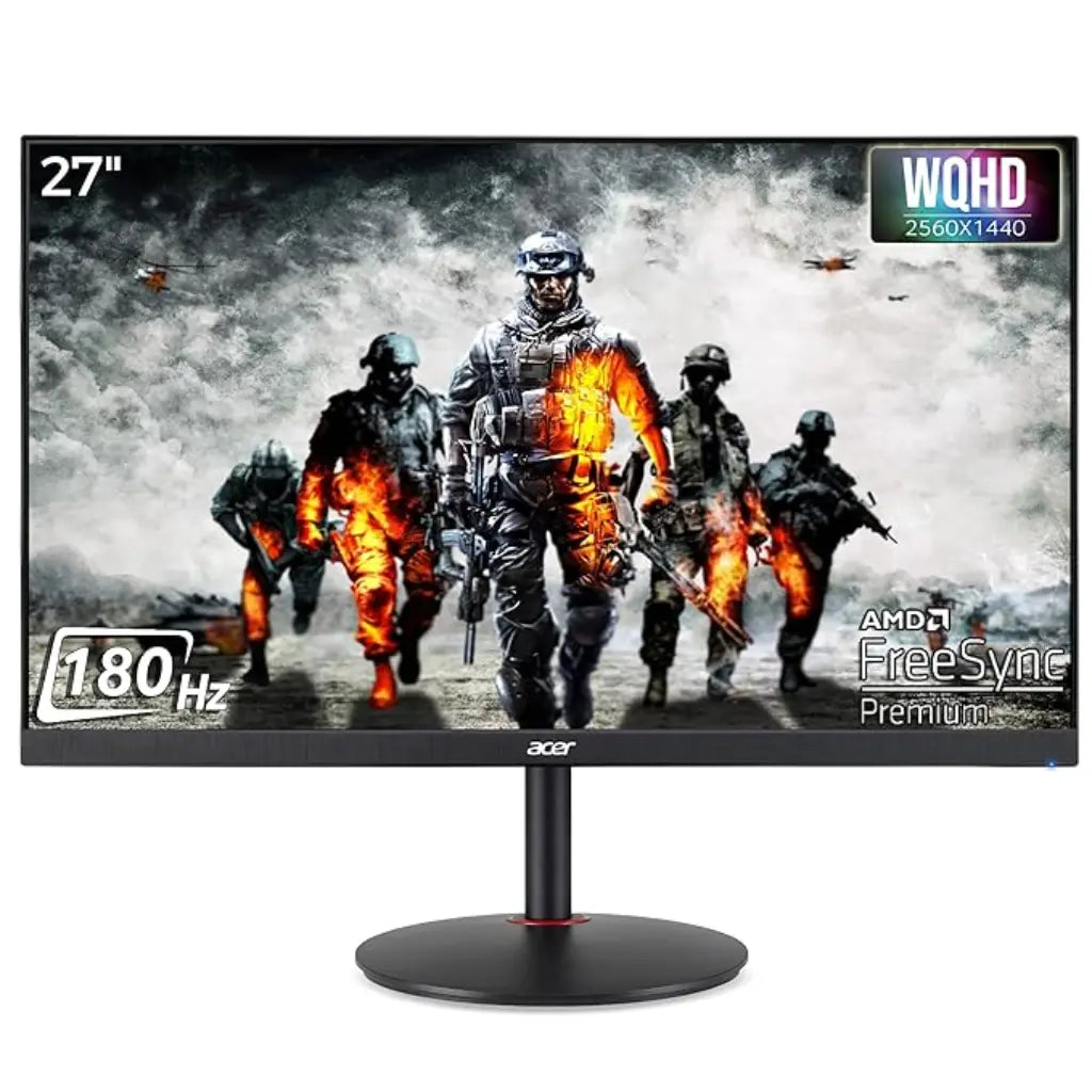 Acer Nitro XV272U V3 27" 180Hz 0.5ms WQHD IPS Gaming Monitor-tpstech.in