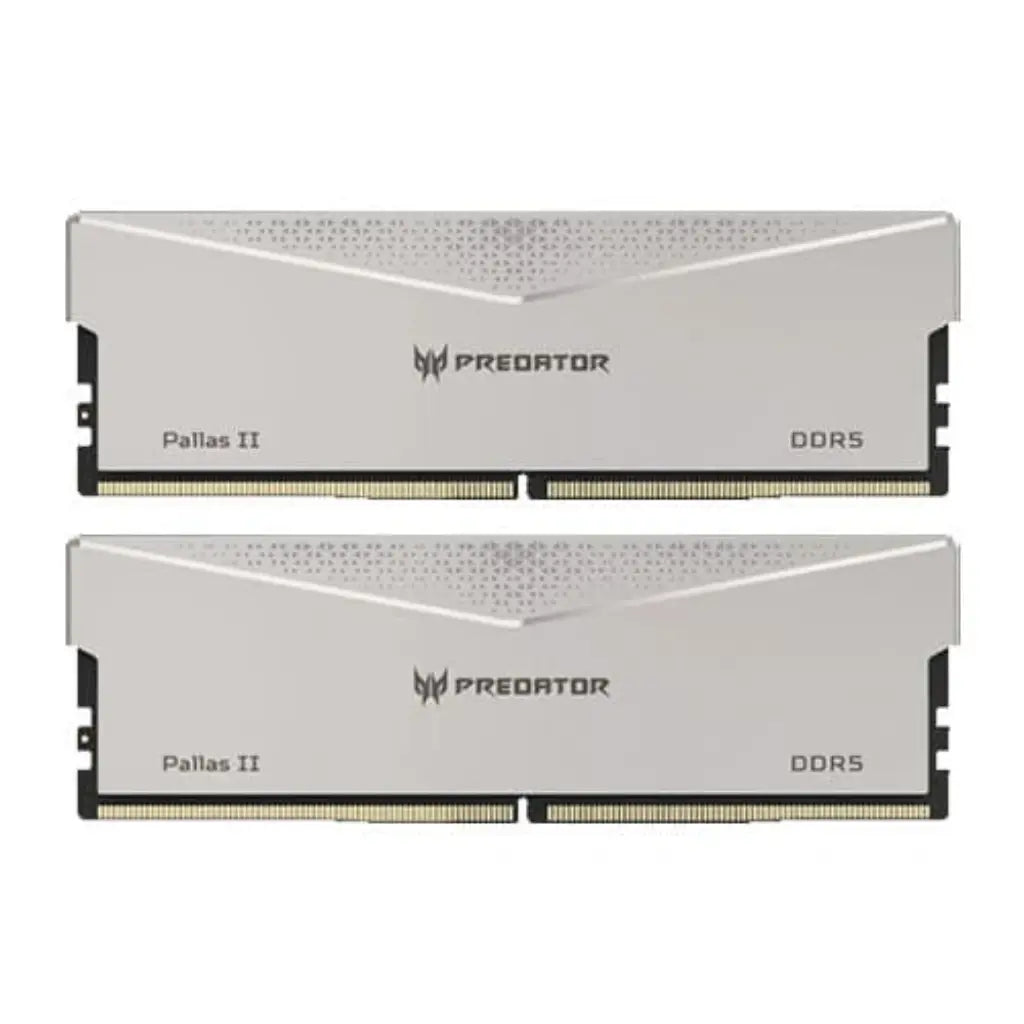 Acer Predator Pallas II 32GB (16GBx2) DDR5 6000MHz CL30 288-Pin Gaming Desktop Memory-tpstech.in