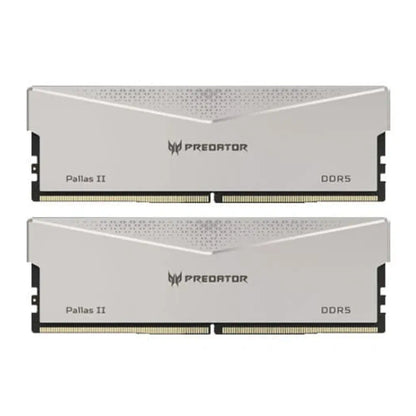 Acer Predator Pallas II 32GB (16GBx2) DDR5 6000MHz CL30 288-Pin Gaming Desktop Memory-tpstech.in